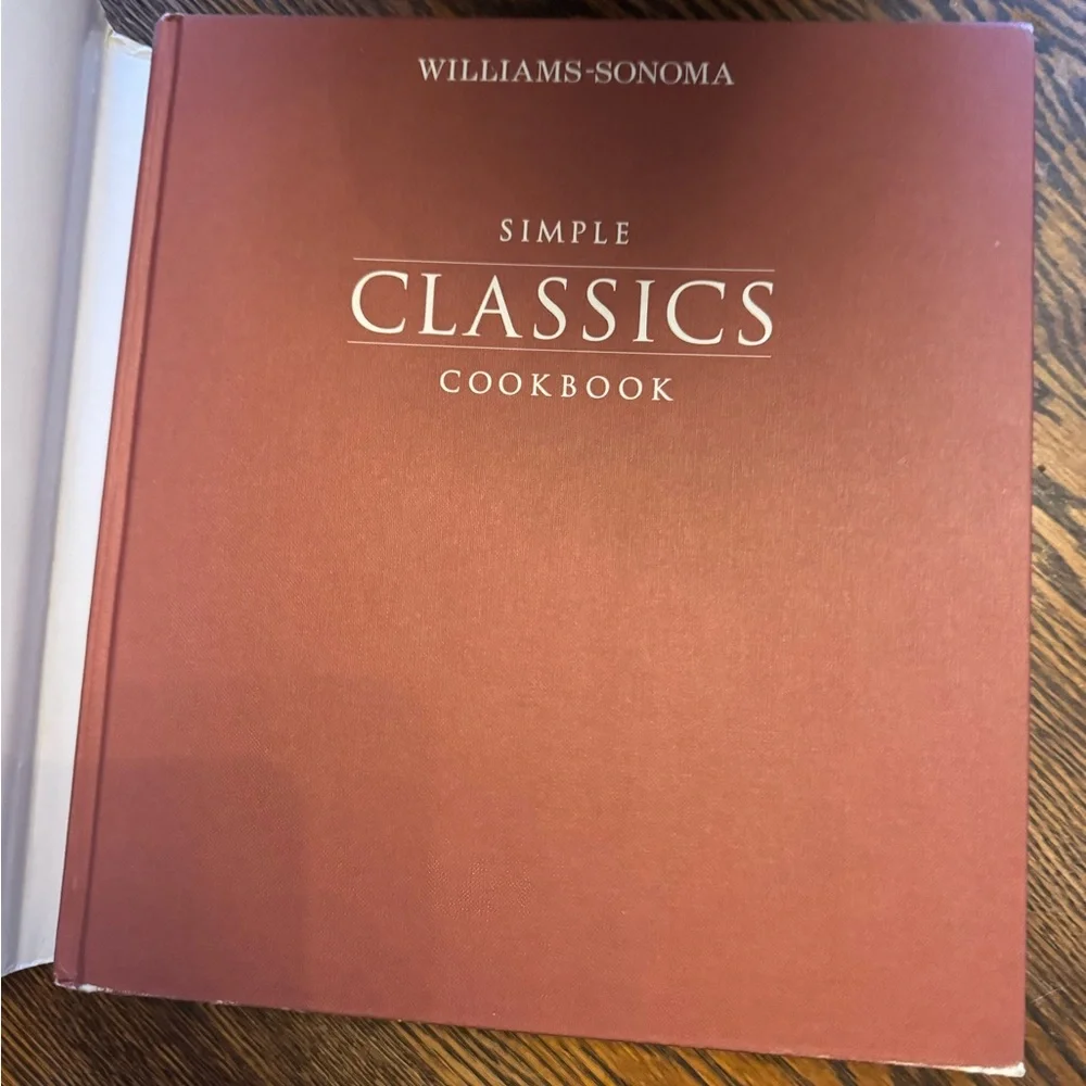 Williams Sonoma Simple Classics Hardcover Cookbook
